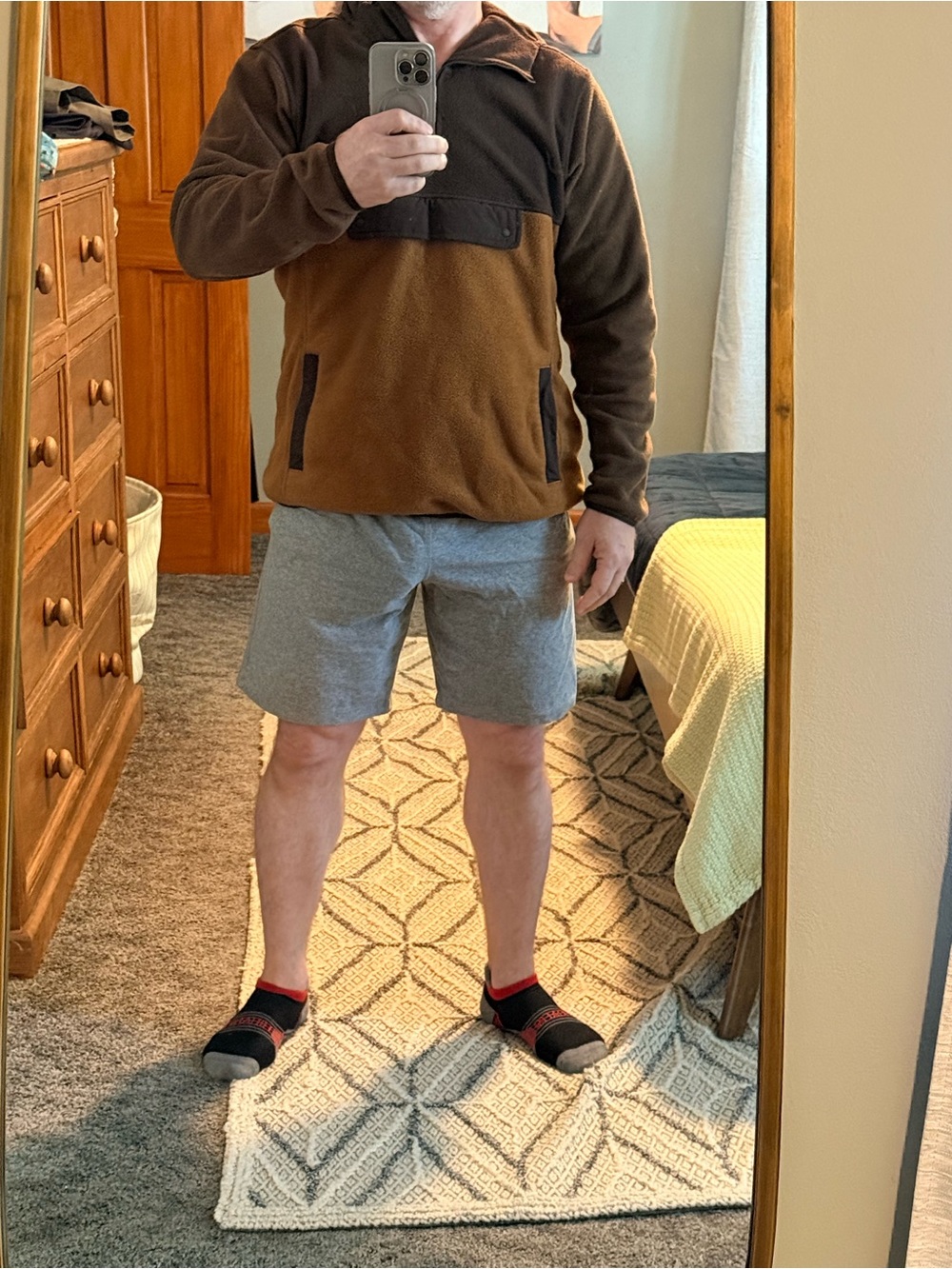 Mountain Hardwear hooded fleece